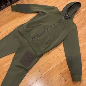 Large Green Polo Sweatsuit.